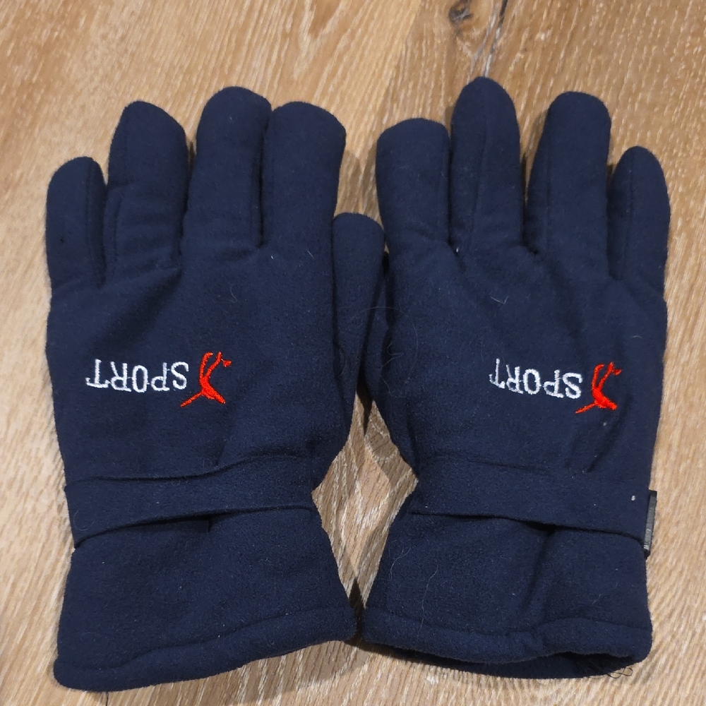 X Sport Black Gloves
